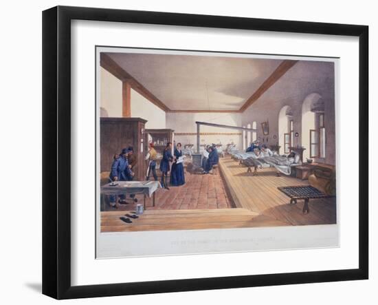 Hospital Ward, Scutari, Turkey, 1856-E Walker-Framed Giclee Print