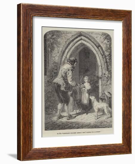 Hospitality, the Mote, Ightham, Kent-John Callcott Horsley-Framed Giclee Print