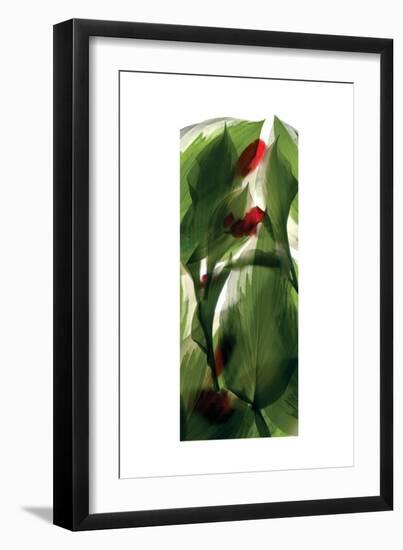 Hosta Begonia Window-Julia McLemore-Framed Art Print