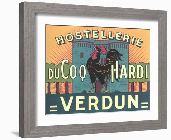 Hostellerie Du Coq Hardi-null-Framed Art Print