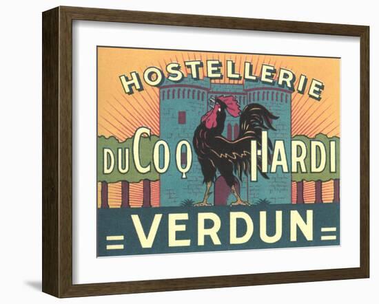 Hostellerie Du Coq Hardi-null-Framed Art Print