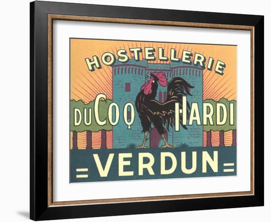 Hostellerie Du Coq Hardi-null-Framed Art Print