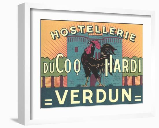 Hostellerie Du Coq Hardi-null-Framed Art Print