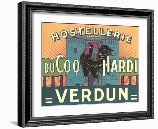 Hostellerie Du Coq Hardi-null-Framed Art Print