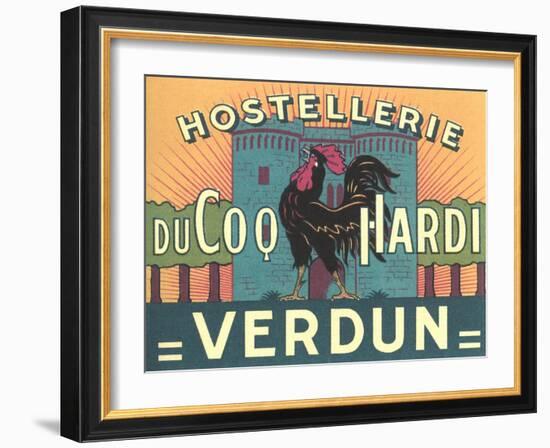 Hostellerie Du Coq Hardi-null-Framed Art Print