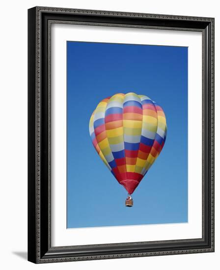 Hot Air Balloon, Albuquerque Balloon Fiesta, Albuquerque, New Mexico, USA-Steve Vidler-Framed Photographic Print