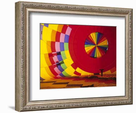 Hot Air Balloon, Albuquerque, New Mexico, USA-Michael Snell-Framed Photographic Print