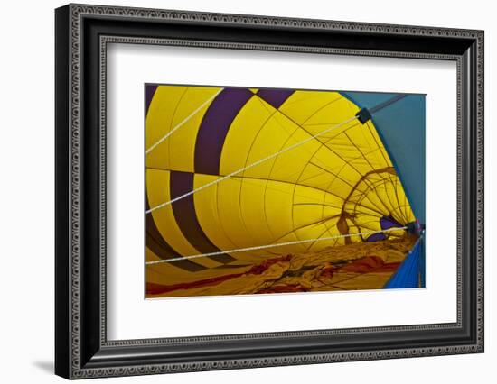 Hot Air Balloon, Ballooning, Sedona, Coconino NF, Arizona, USA-Michel Hersen-Framed Photographic Print