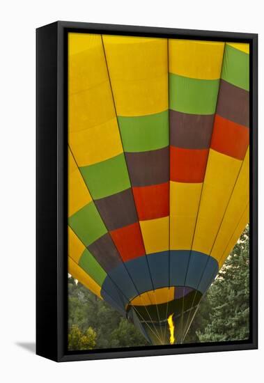 Hot Air Balloon, Ballooning, Sedona, Coconino NF, Arizona, USA-Michel Hersen-Framed Premier Image Canvas