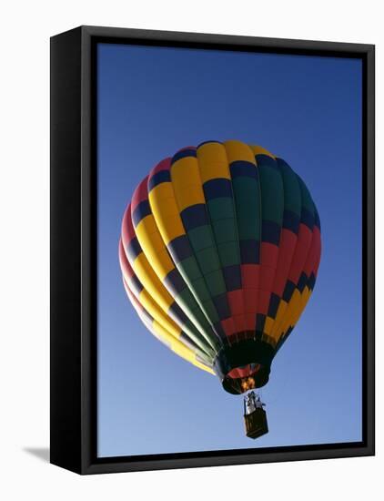 Hot Air Balloon in Flight-Paul Sutton-Framed Premier Image Canvas