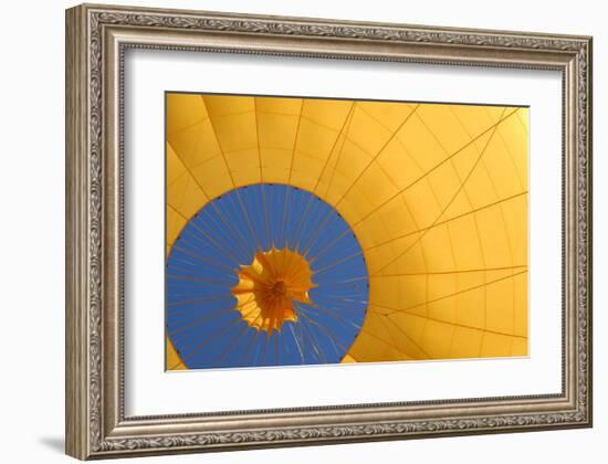 Hot Air Balloon, Up Up Away-Petra Wels-Framed Giclee Print