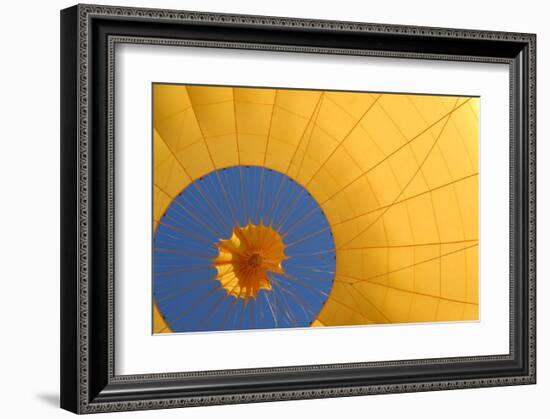 Hot Air Balloon, Up Up Away-Petra Wels-Framed Giclee Print