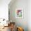 Hot Air Balloon with Dog and Cat-MAKIKO-Framed Giclee Print displayed on a wall