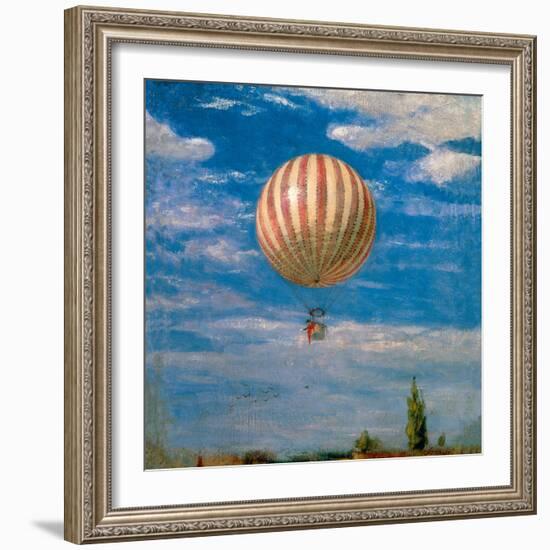 Hot Air Balloon-Pal Szinyei Merse-Framed Giclee Print