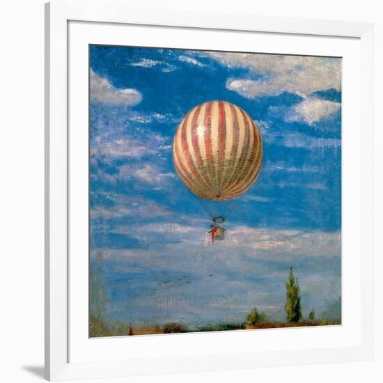 Hot Air Balloon-Pal Szinyei Merse-Framed Giclee Print