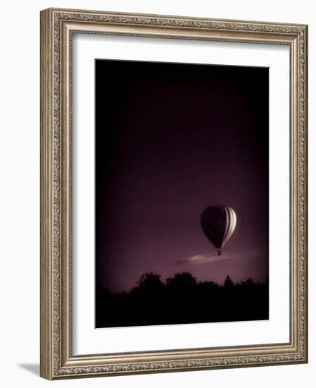 Hot Air Balloon-David Ridley-Framed Photographic Print