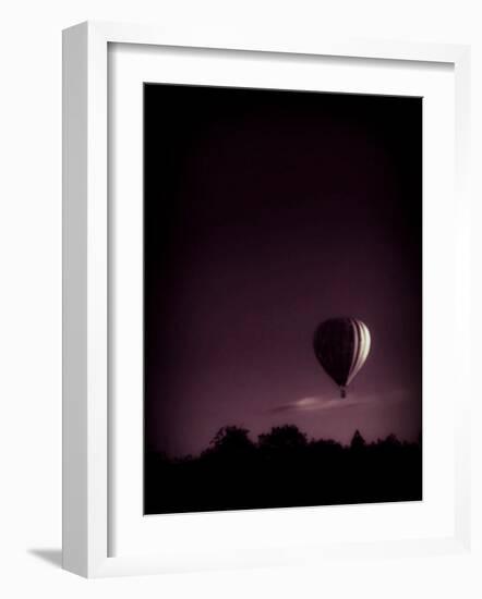 Hot Air Balloon-David Ridley-Framed Photographic Print