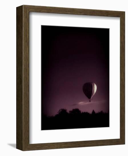 Hot Air Balloon-David Ridley-Framed Photographic Print