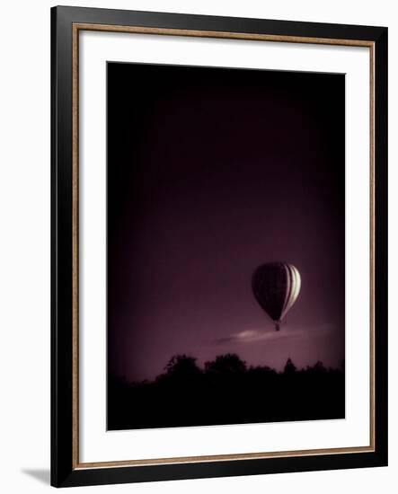 Hot Air Balloon-David Ridley-Framed Photographic Print