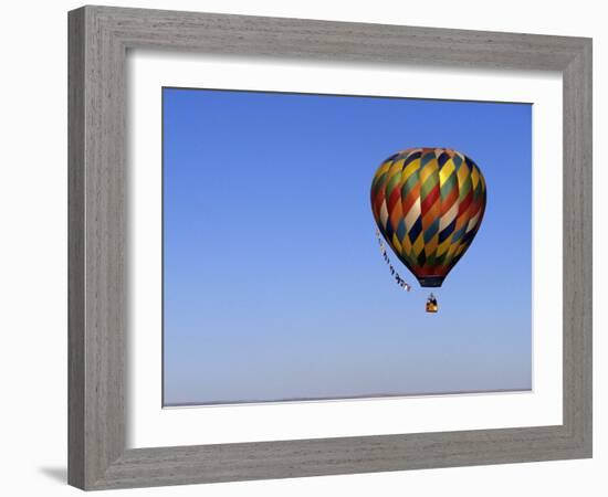 Hot Air Ballooning, Albuquerque, New Mexico, USA-Paul Sutton-Framed Photographic Print