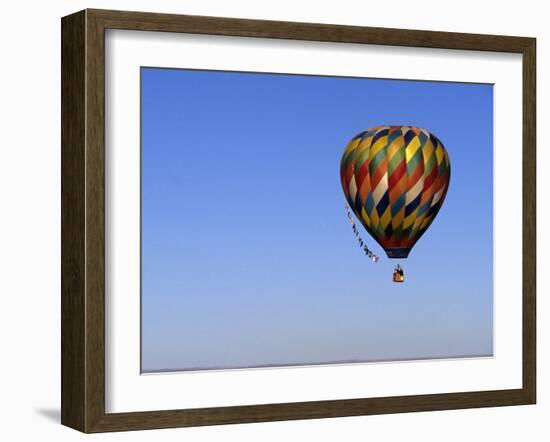 Hot Air Ballooning, Albuquerque, New Mexico, USA-Paul Sutton-Framed Photographic Print