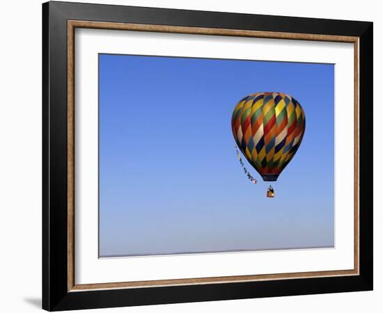 Hot Air Ballooning, Albuquerque, New Mexico, USA-Paul Sutton-Framed Photographic Print