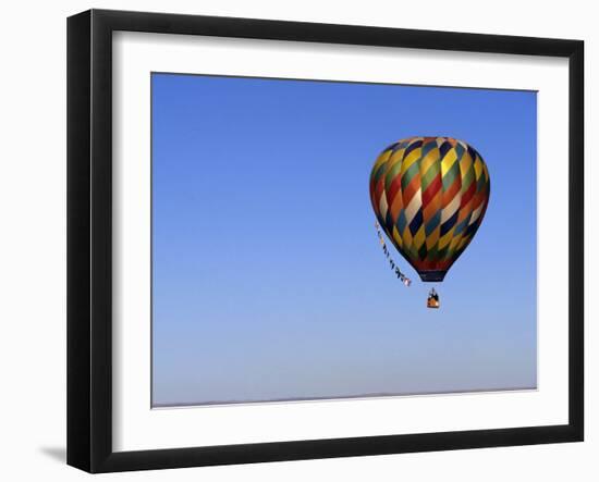 Hot Air Ballooning, Albuquerque, New Mexico, USA-Paul Sutton-Framed Photographic Print