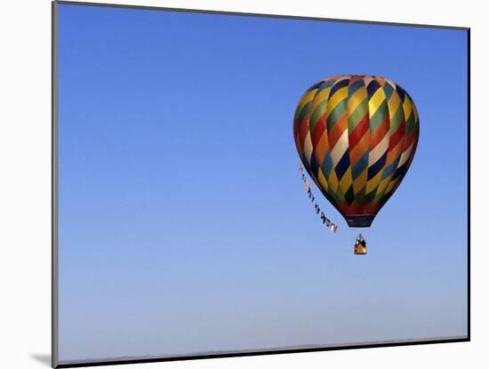 Hot Air Ballooning, Albuquerque, New Mexico, USA-Paul Sutton-Mounted Photographic Print