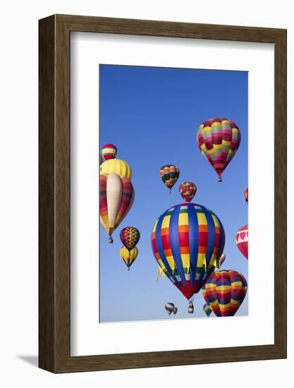 Hot Air Balloons, 2015 Balloon Fiestas, Albuquerque, New Mexico, United States of America-Richard Maschmeyer-Framed Photographic Print