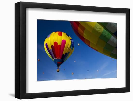 Hot Air Balloons, Albuquerque Balloon Fiesta, New Mexico, USA-Maresa Pryor-Framed Photographic Print