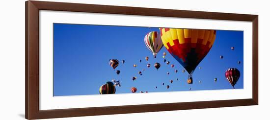 Hot Air Balloons at the International Balloon Festival, Albuquerque, New Mexico, USA-null-Framed Photographic Print