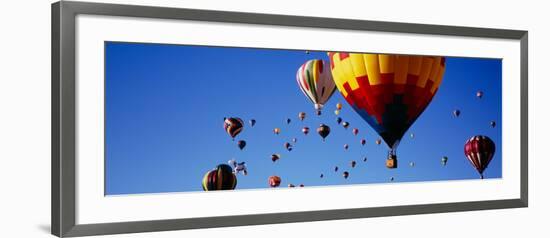 Hot Air Balloons at the International Balloon Festival, Albuquerque, New Mexico, USA-null-Framed Photographic Print