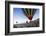 Hot Air Balloons Flying Among Rock Formations at Sunrise in the Red Valley-Ben Pipe-Framed Photographic Print