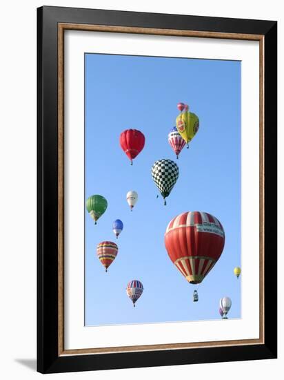 Hot Air Balloons-Friedrich Saurer-Framed Photographic Print