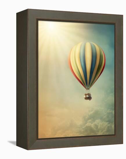 Hot Air Baloon-egal-Framed Premier Image Canvas