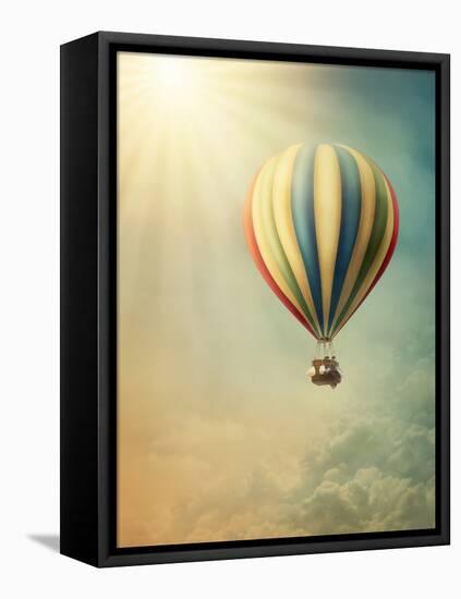 Hot Air Baloon-egal-Framed Premier Image Canvas