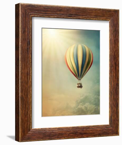 Hot Air Baloon-egal-Framed Photographic Print