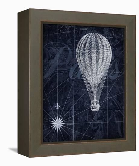 Hot Air over Paris II-Art Roberts-Framed Stretched Canvas