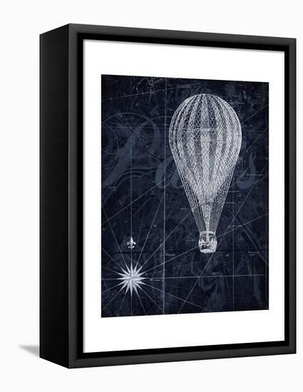 Hot Air over Paris II-Art Roberts-Framed Stretched Canvas