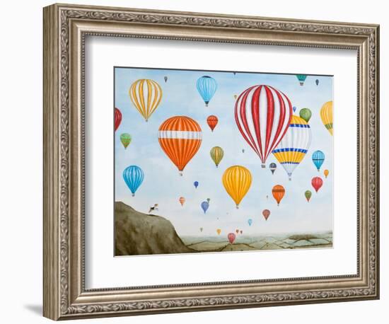 Hot Air Rises, 2012-Rebecca Campbell-Framed Giclee Print