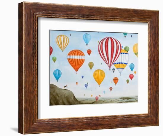 Hot Air Rises, 2012-Rebecca Campbell-Framed Giclee Print