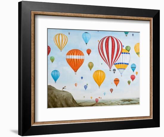 Hot Air Rises, 2012-Rebecca Campbell-Framed Giclee Print