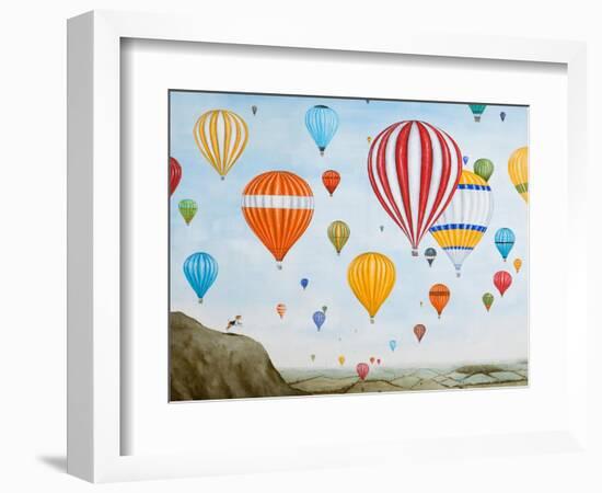 Hot Air Rises, 2012-Rebecca Campbell-Framed Giclee Print