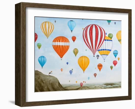 Hot Air Rises, 2012-Rebecca Campbell-Framed Premium Giclee Print