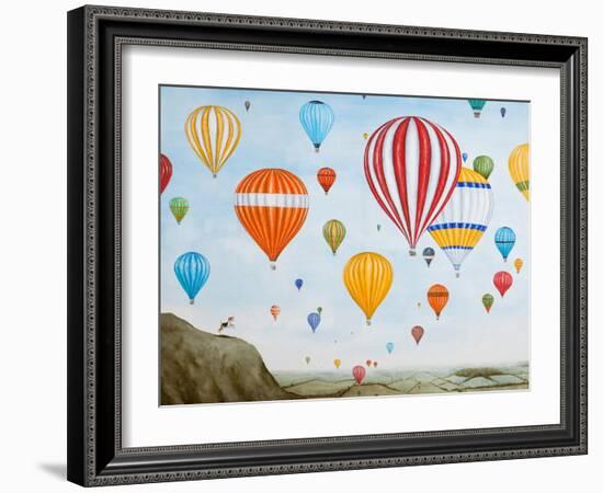 Hot Air Rises, 2012-Rebecca Campbell-Framed Premium Giclee Print