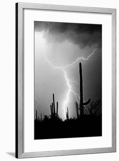 Hot August Night BW-Douglas Taylor-Framed Photo