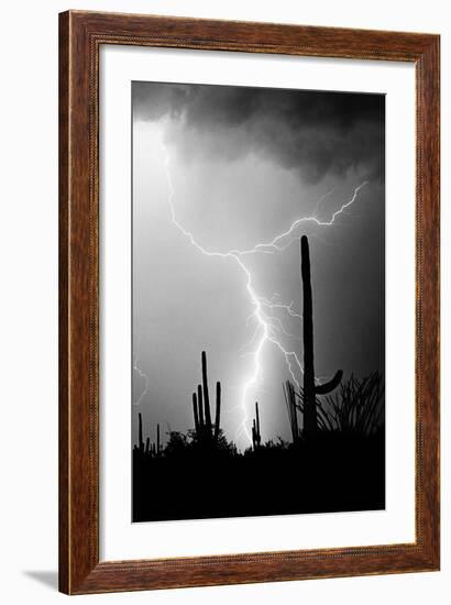 Hot August Night BW-Douglas Taylor-Framed Photo