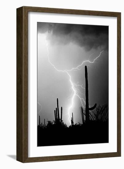 Hot August Night BW-Douglas Taylor-Framed Photo