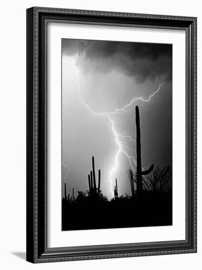 Hot August Night BW-Douglas Taylor-Framed Photo