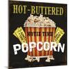 Hot Buttered Popcorn Theater Art-Jean Plout-Mounted Giclee Print